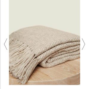 Jenni Kayne Alpaca Basketweave Throw Blanket